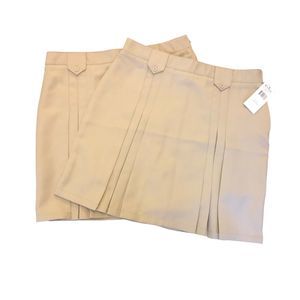 French Toast uniform skirts • lot of 2 • size 16